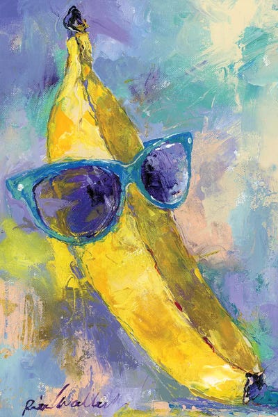 Illustration Of Bananas Canvas Art Abstract Art Wall D\u00e9cor Bananas Wall D\u00e9cor Bananas Canvas Prints